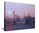 Dreamy late-afternoon photo shoot with Eiffel Tower