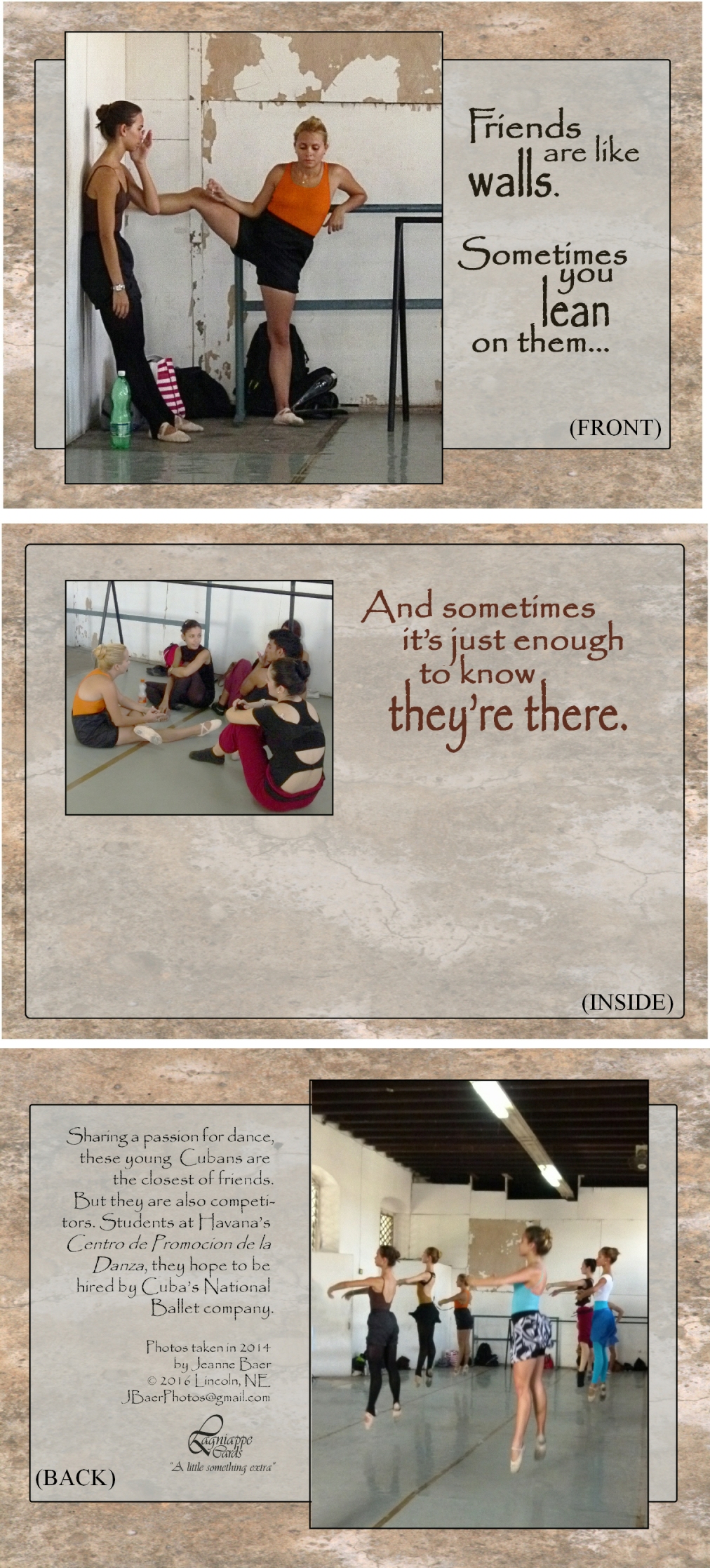 Havana Ballet School friends